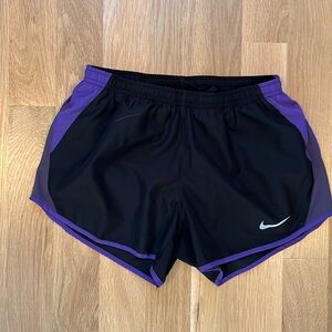 Nike dry fit running shorts, size S, women.